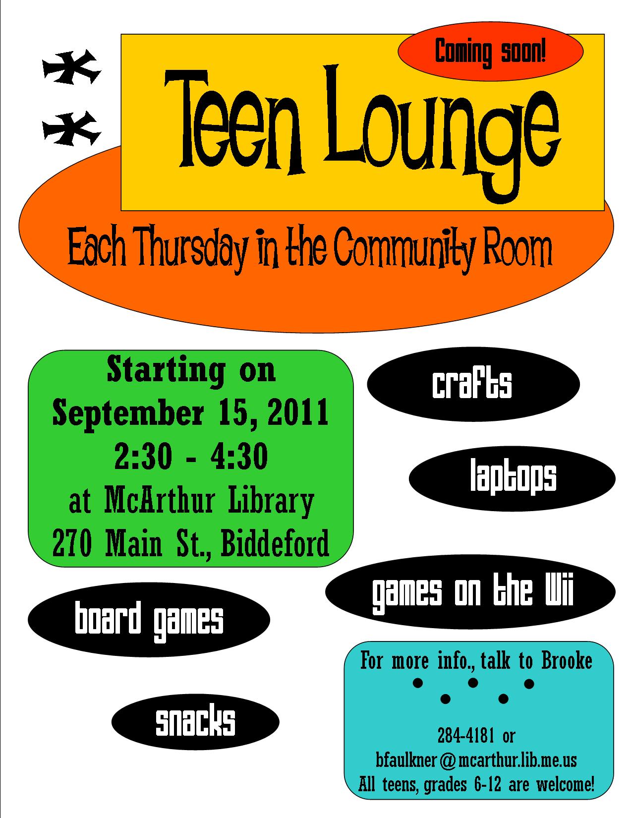 Library Lounge Teen Web Site 41